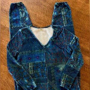 Natural Life Fleece Onesie pajamas